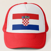 Pet met vlag van Kroatië (Voorkant)