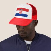 Pet met vlag van Kroatië (In situ)