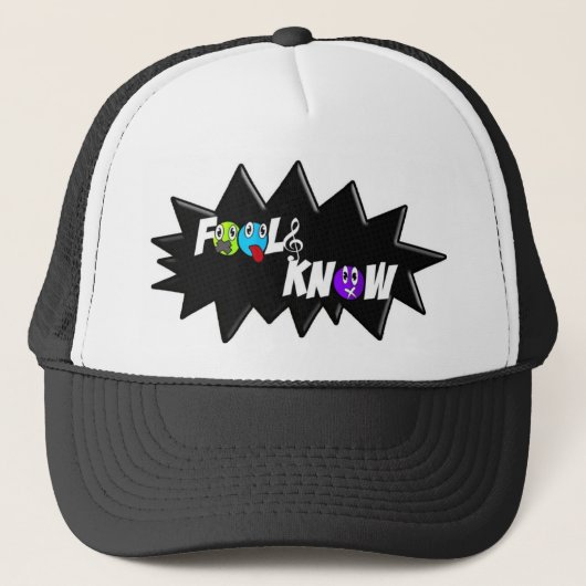 Pet met zwarte/witte kleuren (Voorkant)