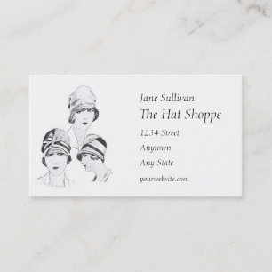 Pet Mode Modeling  Roaring 1920s-kaart Visitekaartje