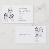 Pet Mode Modeling  Roaring 1920s-kaart Visitekaartje (Voorkant / Achterkant)