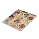 pet Modes keramische tegels uit 1920 Tegeltje (Zijkant)