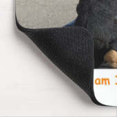 Pet Monkey Crashing Dads RC Plane Mouse Mat Muismat (Hoek)