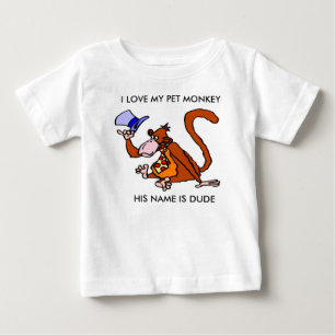 PET MONKEY TODDLER T-SHIRT