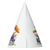 Pet Music Octopus Party Feesthoedjes (Achterkant)