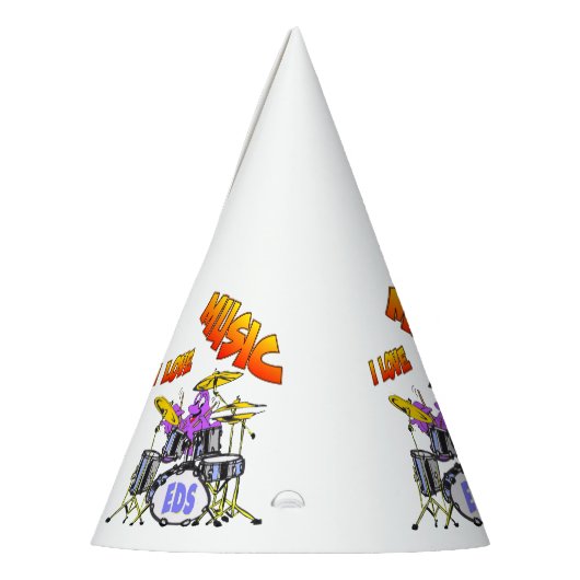 Pet Music Octopus Party Feesthoedjes (Links)