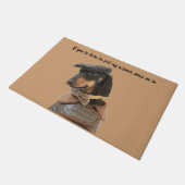 Pet My Wiener Dachshund Doormat Deurmat (Schuin)