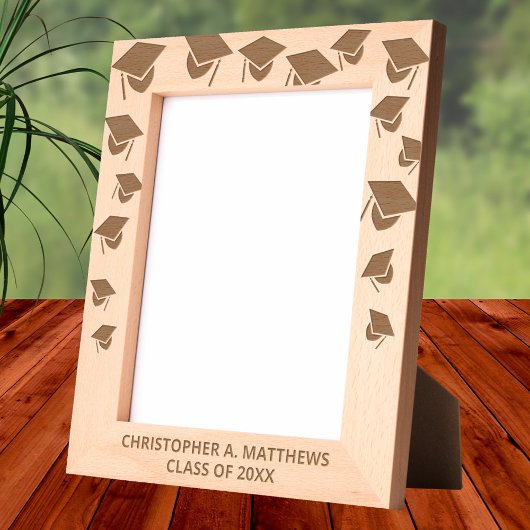 Pet N Tassel Cascade 8x10P Cool Afstuderen Afbeeld Gegraveerde Lijstjes