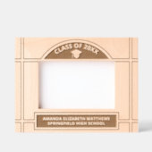 Pet N Tassel Stijlvolle Boog 6x4L Afstuderen Afbee Gegraveerde Lijstjes (Voorkant)