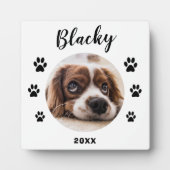 Pet-naam en foto afdrukken van peul en foto's fotoplaat (Voorkant)