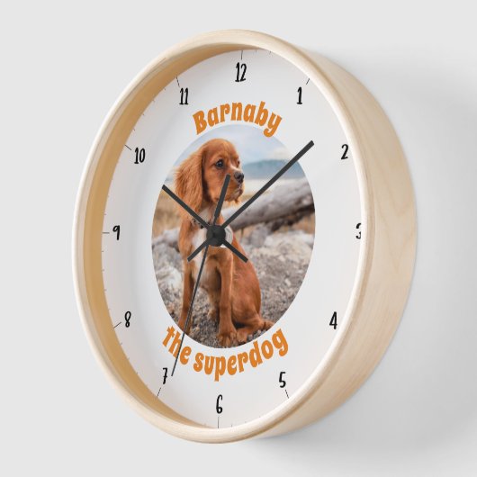  PET-NAAM FOTO GROTE KLOK (Hoek)