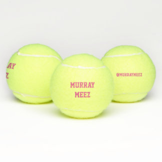 Pet Name & Instagram Handle Tennis Ball Speelgoed  Tennisballen