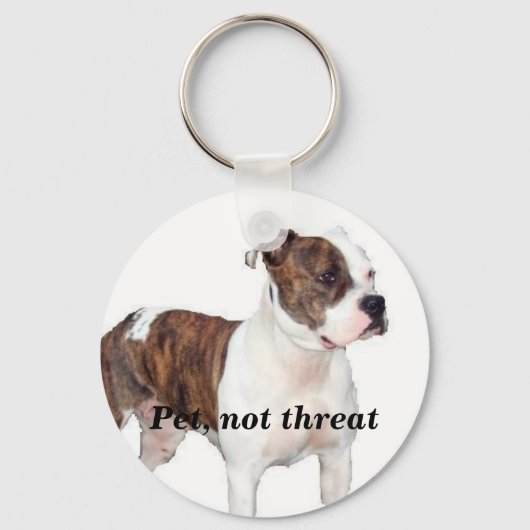 Pet, niet bedreigde sleutelhanger (Voorkant)