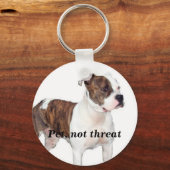Pet, niet bedreigde sleutelhanger (Voorkant)