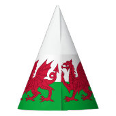 Pet onder de vlag van Wales Feesthoedjes (Achterkant)