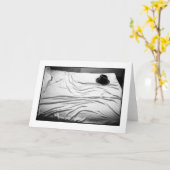 PET OP BED KAART (Gele Bloem)