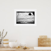 PET OP BED Poster (Keuken)