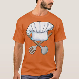 Pet op de kap met Wooden lepel T-shirt