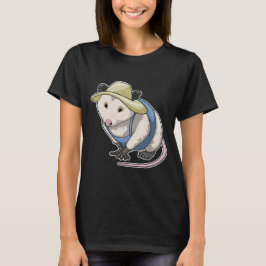 Pet Opossum Farmer T-shirt