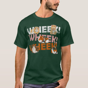 Pet Owner Wheek Rodent Funny Dierenvriend Guinee P T-shirt