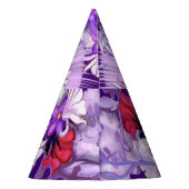 Pet Paarse Sun Fairy Party Feesthoedjes (Achterkant)