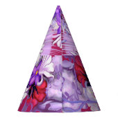 Pet Paarse Sun Fairy Party Feesthoedjes (Achterkant)