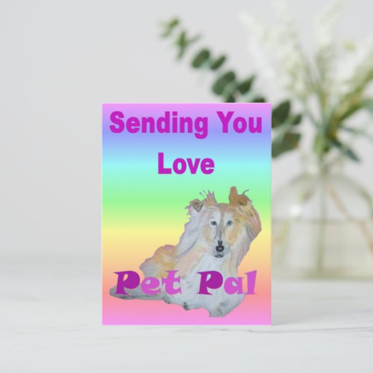 Pet Pal Briefkaart (Staand voorkant)