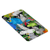 Pet Papegaaien van de World Premium Magnet Magneet (Rechterzijde)