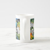 Pet Parrots of the World Bone China Mok (Achterkant)