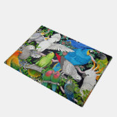 Pet Parrots of the World Doormat Deurmat (Schuin)