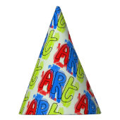 Pet partij feesthoedjes (Rechts)