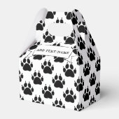 Pet Party Decor Aangepaste naam Bedankdoosjes (Achterkant)