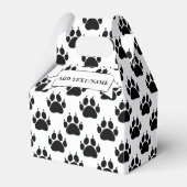 Pet Party Decor Aangepaste naam Bedankdoosjes (Voorkant Zijde)