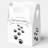 Pet Party Decor Aangepaste naam Bedankdoosjes (Geopend)