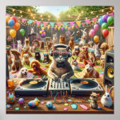 Pet Party Poster (Voorkant)