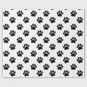 Pet Paw-patroon Cadeaupapier (Vlak)