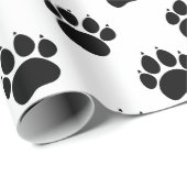 Pet Paw-patroon Cadeaupapier (Rol Hoek)