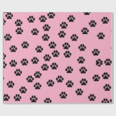 PET Paw Pattern Wrapping Paper Cadeaupapier (Vlak)