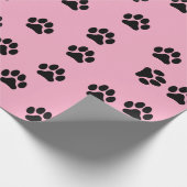 PET Paw Pattern Wrapping Paper Cadeaupapier (Hoek)