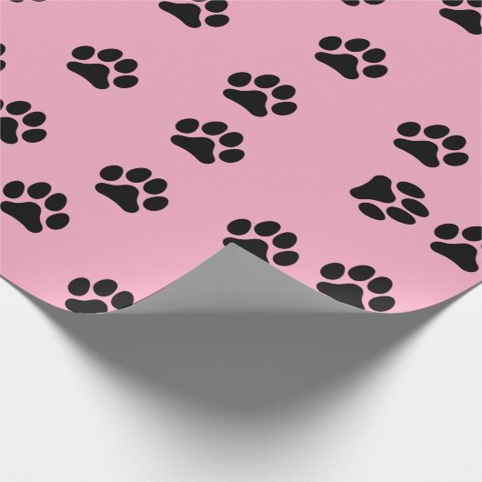 PET Paw Pattern Wrapping Paper Cadeaupapier (Hoek)