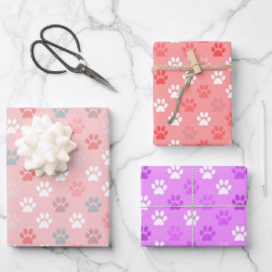 Pet Paw-pekels Inpakpapier Vel