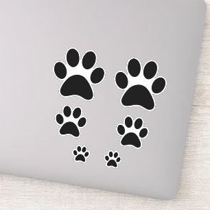 Pet Paws bevestigen Sticker