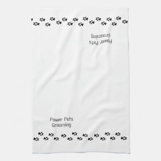 Pet Paws  handdoeken (Verticaal)