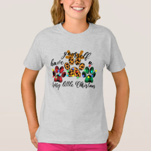 Pet Paws hebben je zelf een fijne kerst T-shirt