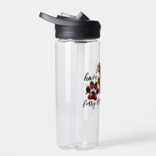 Pet Paws hebben je zelf een fijne kerst Waterfles (Rechts)