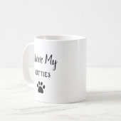 Pet Paws I Love My Katten Koffiemok (Voorkant links)