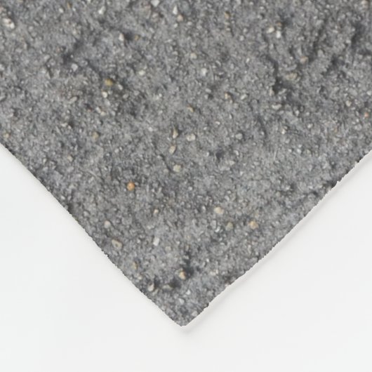 Pet Paws in Cement - Altijd daar Fleece Deken (Hoek)