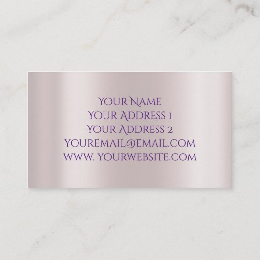 Pet Paws logo Visitekaartje (Achterkant)