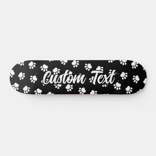 Pet Paws Patroon Persoonlijk Skateboard (Horizontaal)