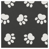 Pet Paws Pattern Fabric Stof (Close Up)